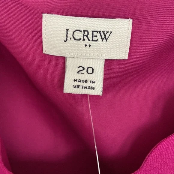 NWT J Crew Fuschia Pink Scalloped Neck Camisole - Picture 7 of 7
